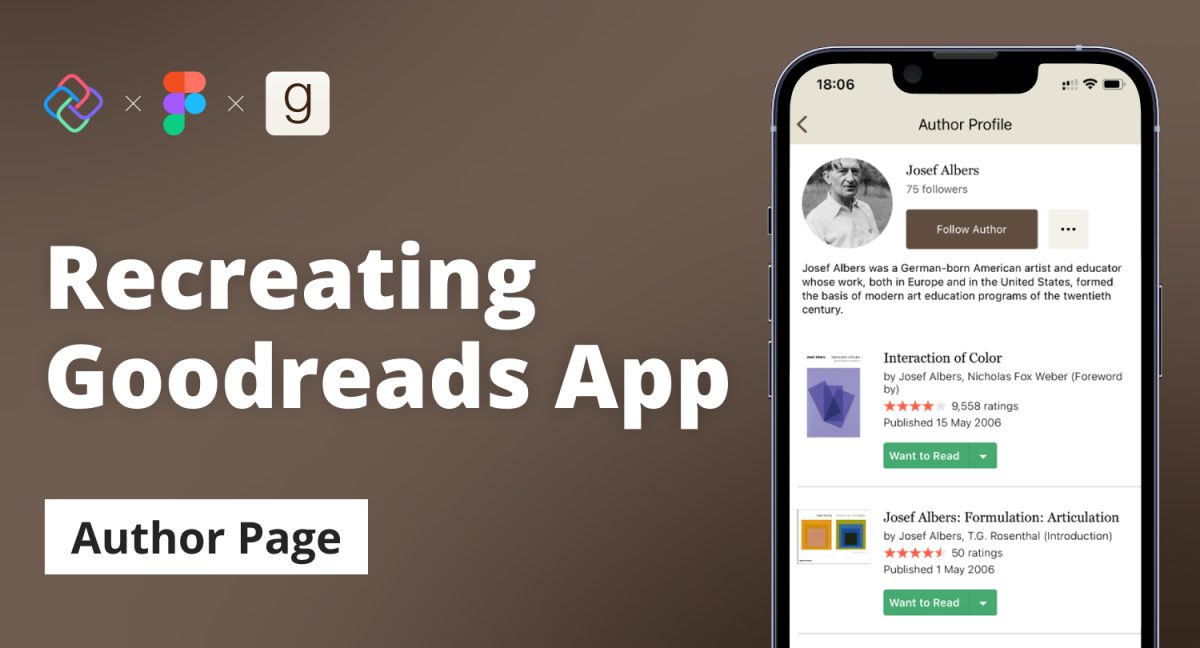 From Figma to Visual Studio Adding BackEnd Logic to Goodreads App