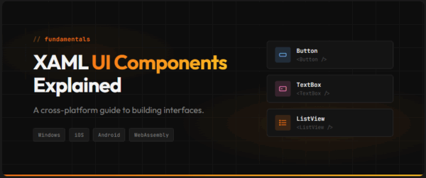 XAML UI Components Explained: A Cross-Platform Guide - Uno Platform