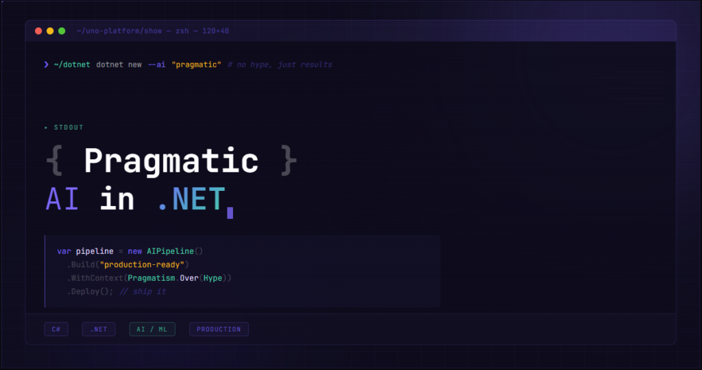 Announcing Pragmatic AI in .NET Show