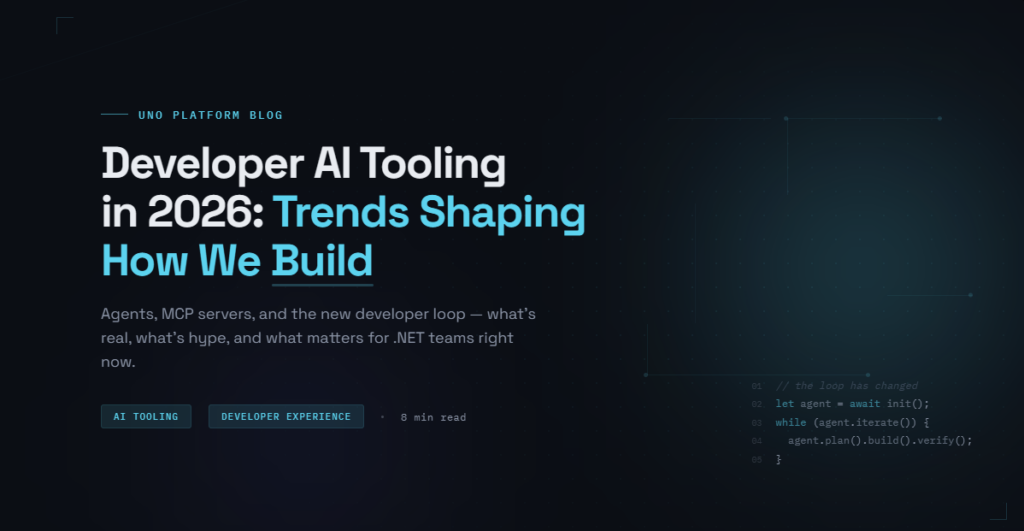 Developer AI Tooling in 2026: Trends Shaping How We Build