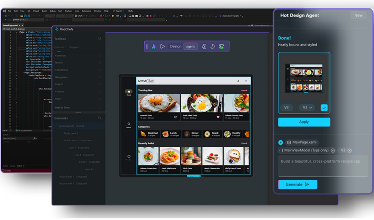 Uno Platform Hot Design — Visual Designer for Cross-Platform .NET Apps