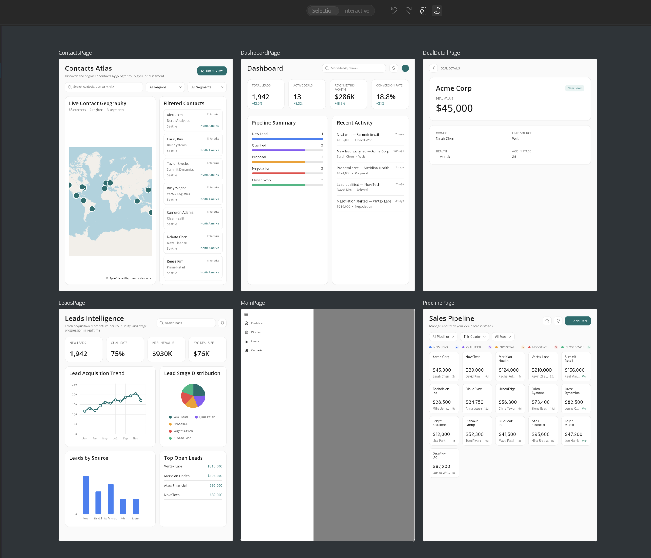 Previews shown in light and dark themes